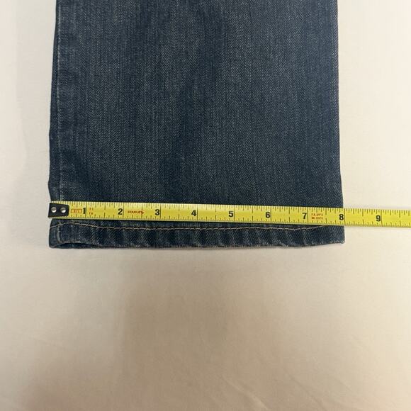 Levi's 550 Jeans Mens 34x34 Blue Relaxed Fit Dark Wash Denim - Picture 16 of 16